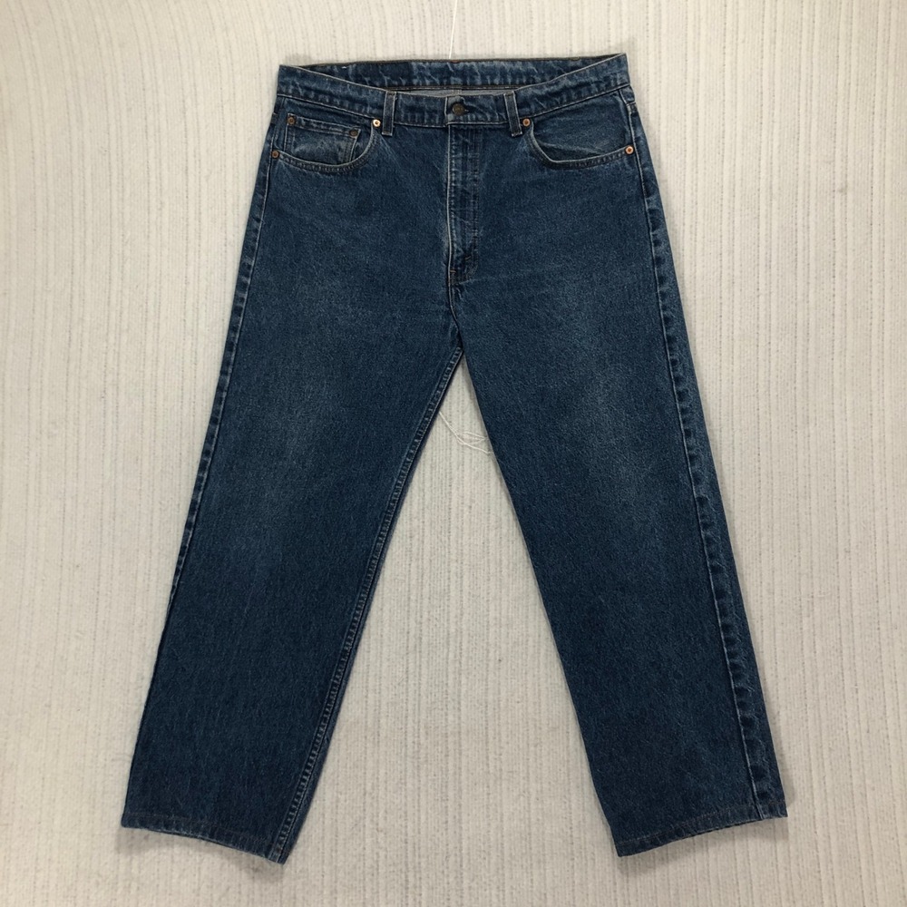 Levi Strauss & Co‎ 550 Relaxed Fit Blue Denim Jeans Mens Size 36x26